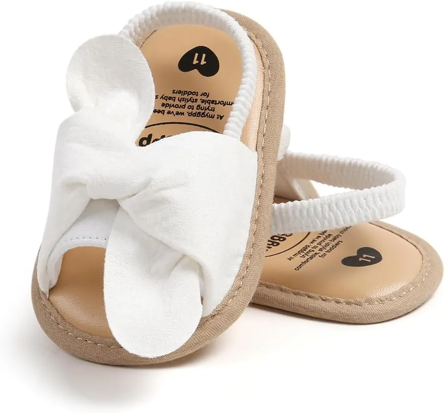 Baby Girls Sandals Summer Shoes Outdoor First Walker Toddler Girls Shoes for Summer