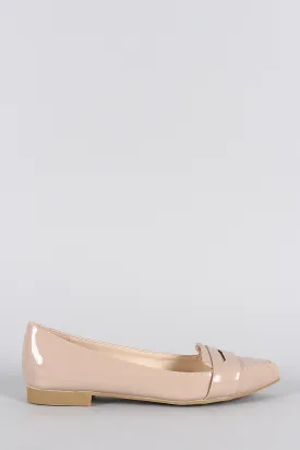 Bamboo Penny Loafer Flat