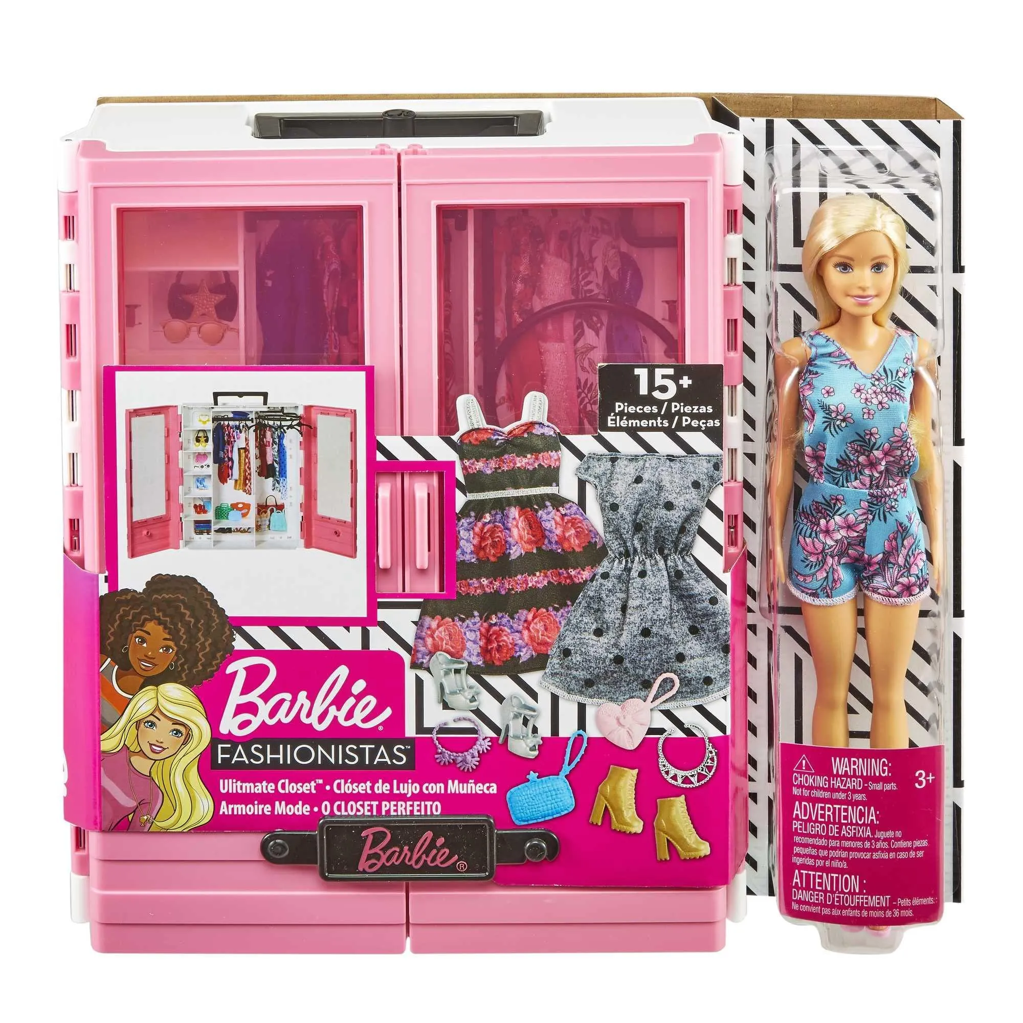 Barbie Fashionistas Ultimate Closet & Doll