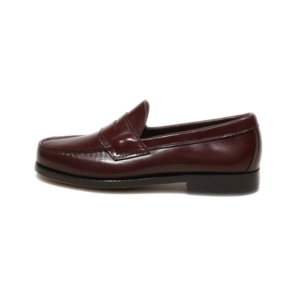 Bass Gh Bass & Co Loafers Leather Brown Colour For Women
