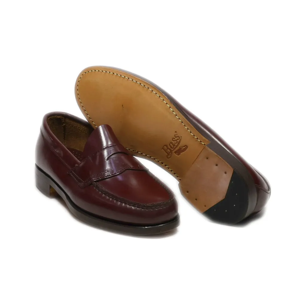 Bass Gh Bass & Co Loafers Leather Brown Colour For Women
