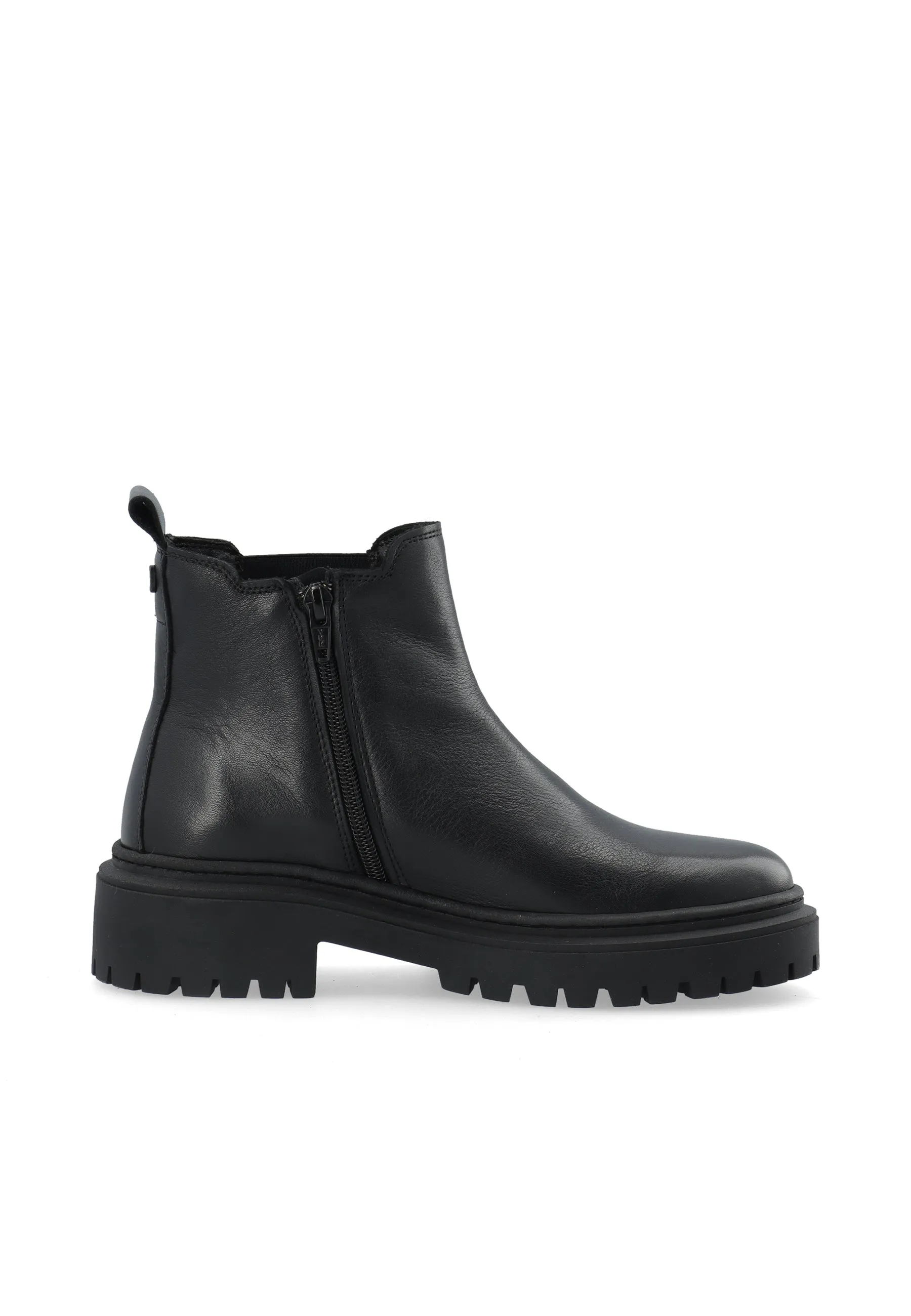 CASLEA Chelsea Boot W. Inside Zip Leather