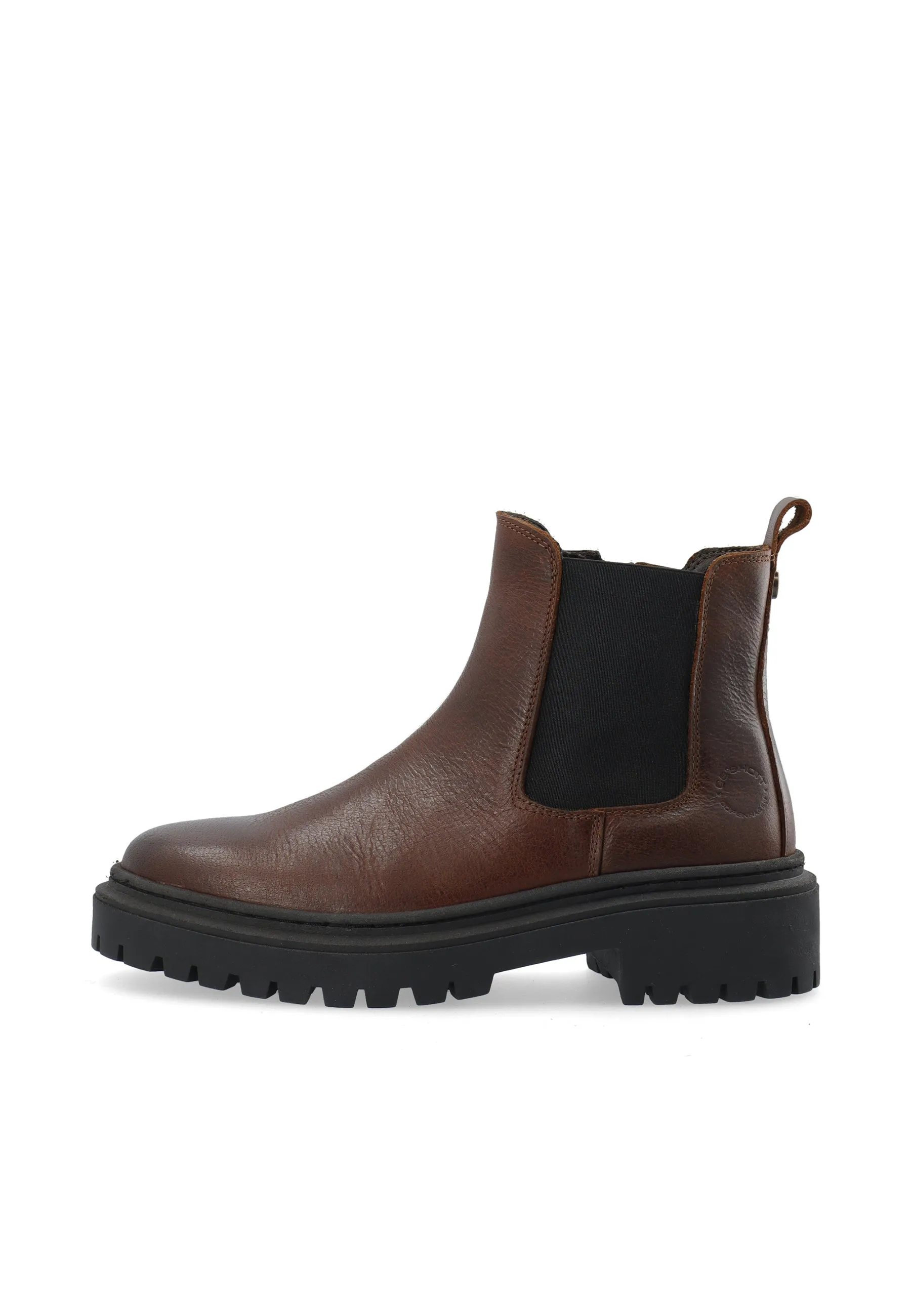 CASLEA Chelsea Boot W. Inside Zip Pull Up Leather