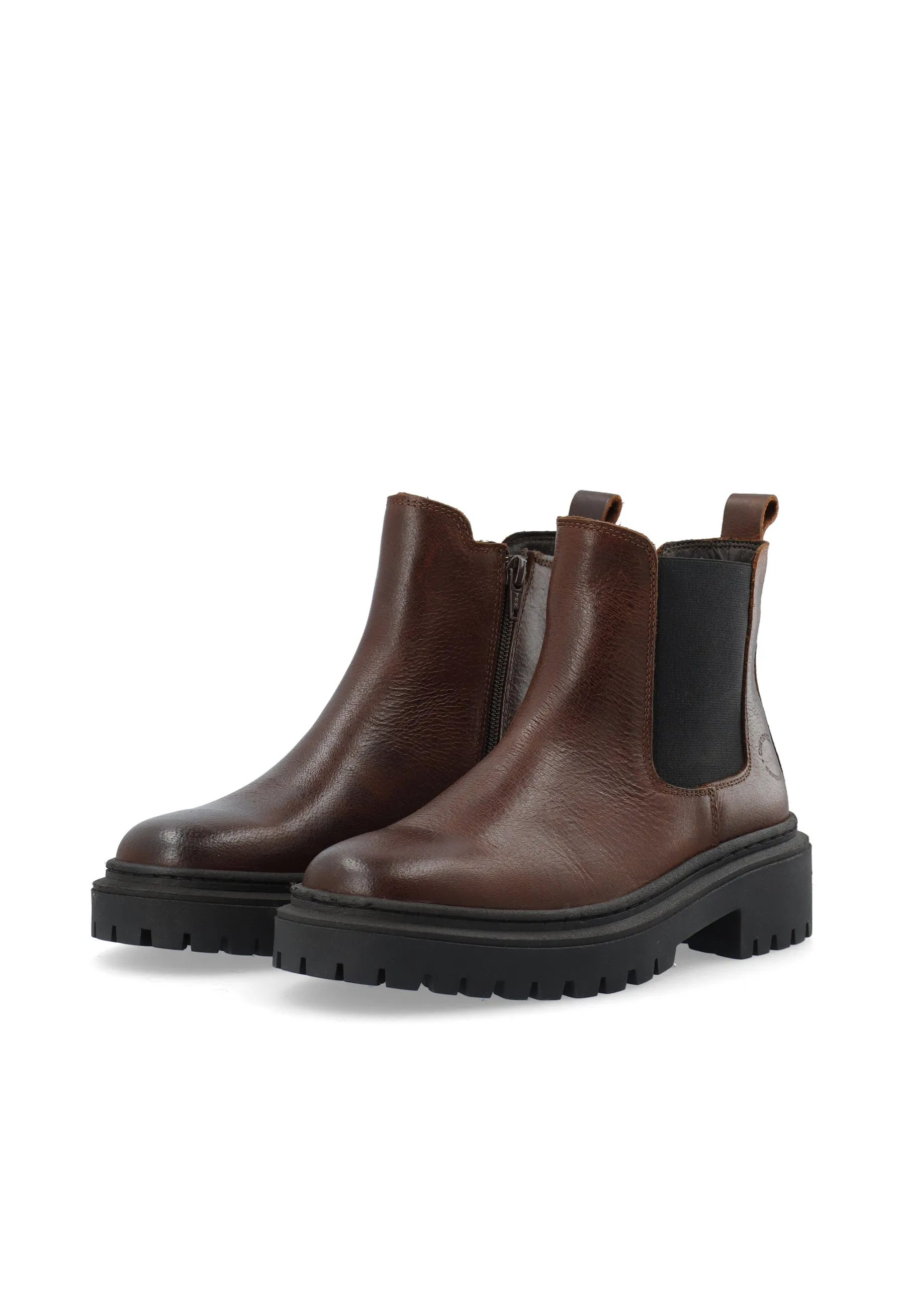 CASLEA Chelsea Boot W. Inside Zip Pull Up Leather