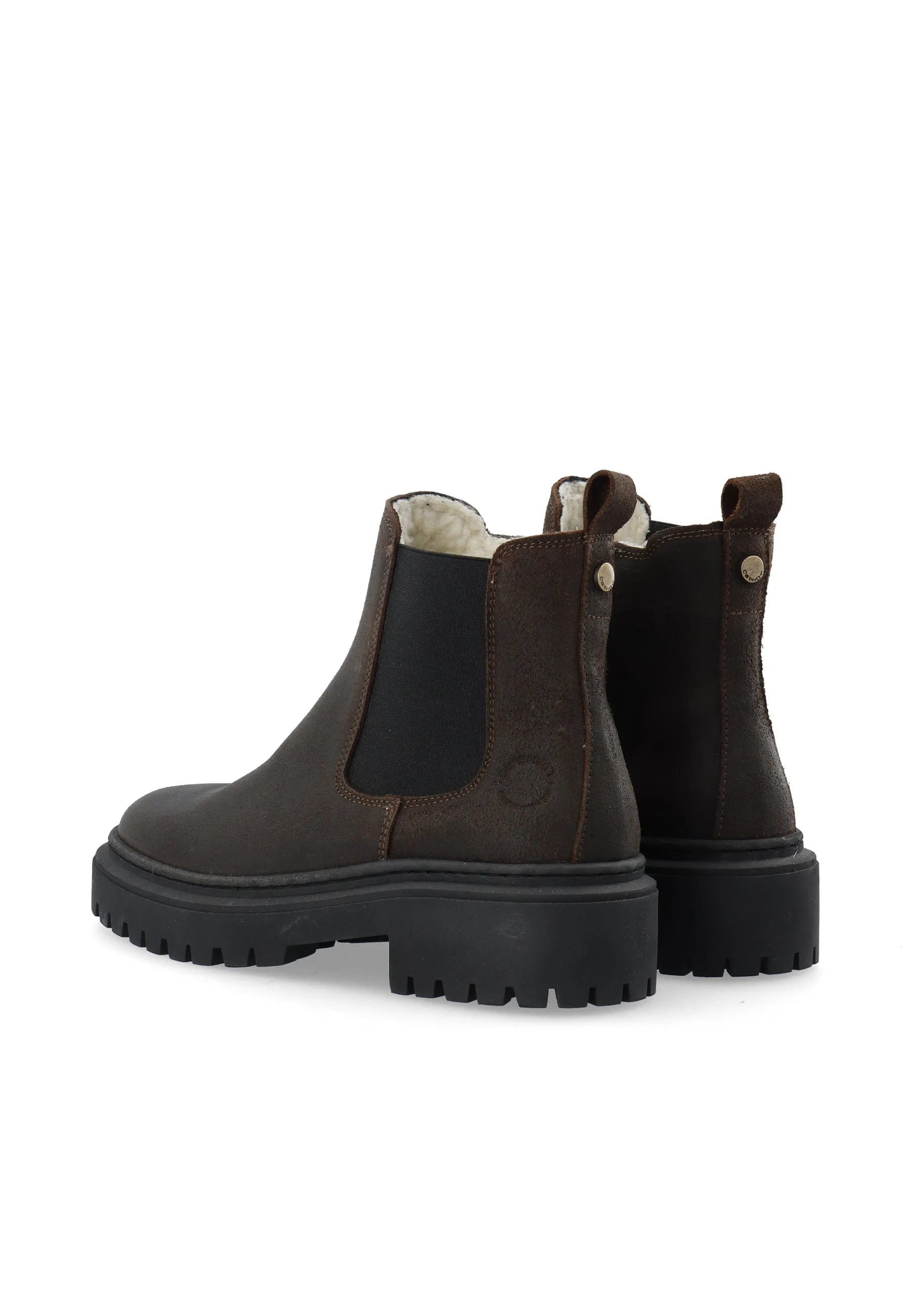 CASLEA Chelsea Boot Warm Lining Oil Suede