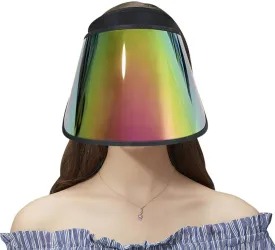 Face_Shield Protector Sun Visor Hat UV Protection Summer Sun Cap Great for Oudtoor Hiking Camping Golf Tennis Cycling