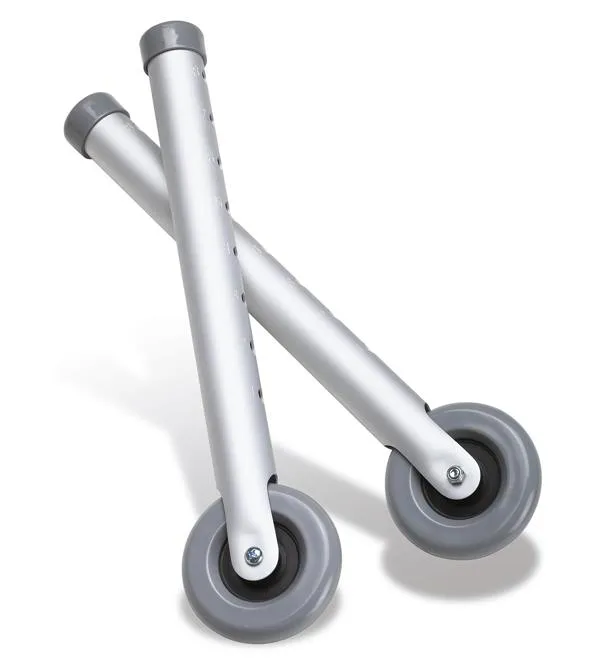 Fixed Rubber Wheels for Walker (3in)