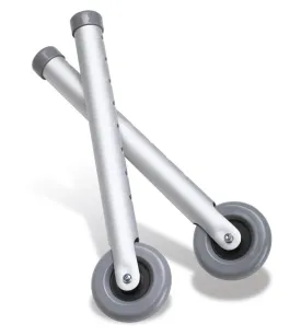 Fixed Rubber Wheels for Walker (3in)