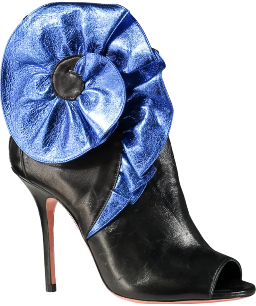 JF London Black Ankle Boot Heels UK 6 EU 39 👠