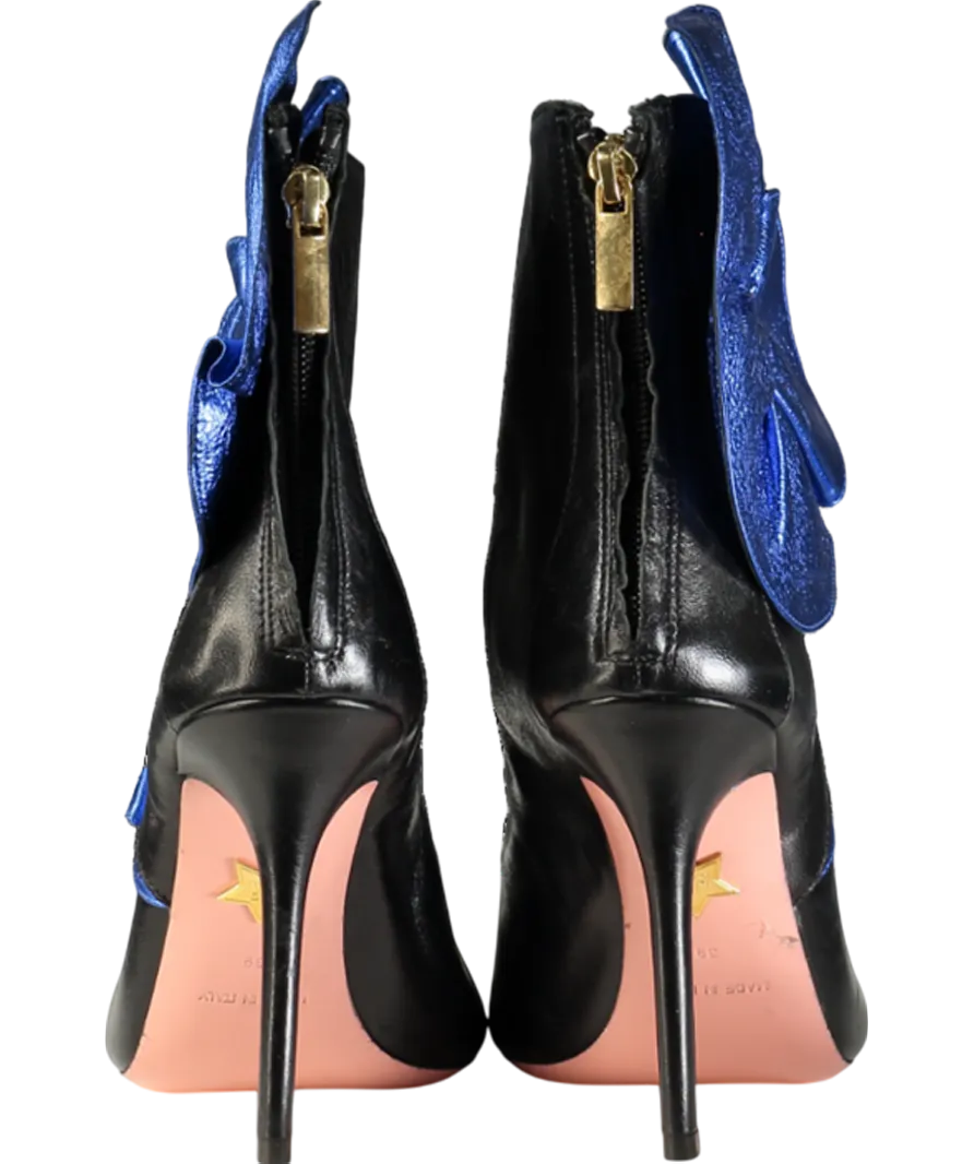 JF London Black Ankle Boot Heels UK 6 EU 39 👠