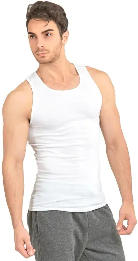 Knocker Men's 3 pc Tank Top Undershirts A-Shirt