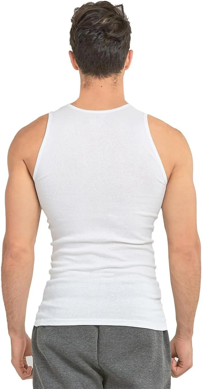 Knocker Men's 3 pc Tank Top Undershirts A-Shirt