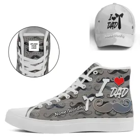 Personalized Combo Offer for Father's Day, Custom Breathable Shoes and Perfect Gift for Dad/Father