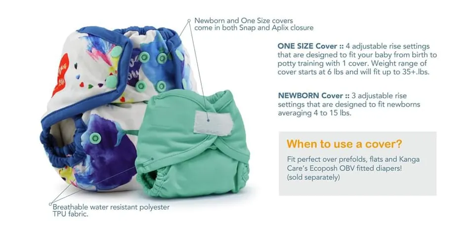 Retro Starter - Newborn Flats Cloth Diaper Bundle