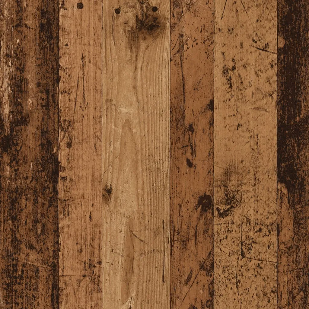Shoe Bench Old Wood 100x35x45 cm Engineered Wood