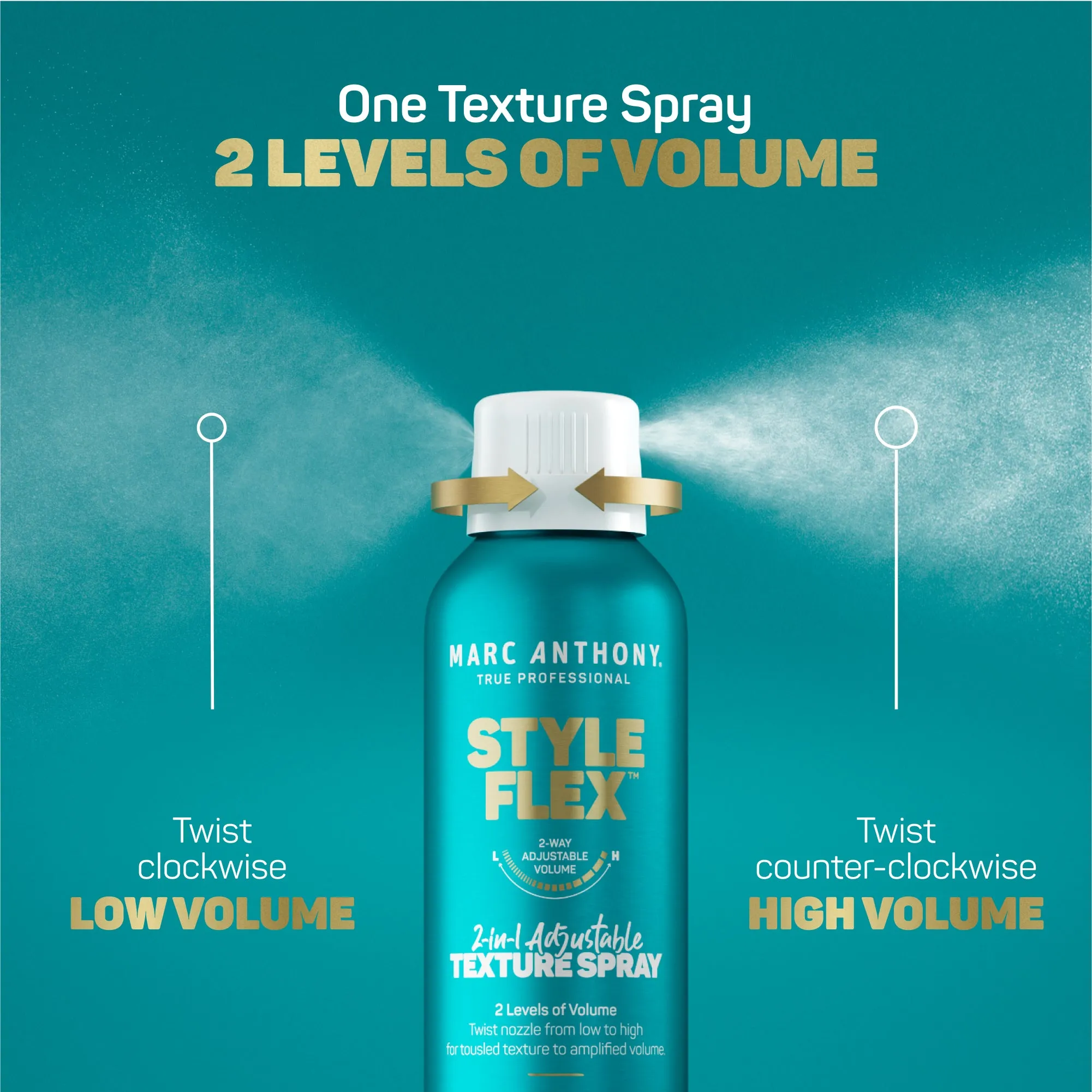 Style Flex™ <br> 2-In-1 Adjustable Texture Spray
