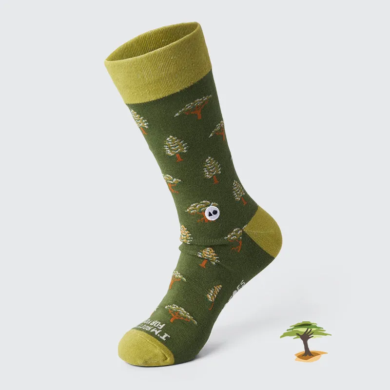 Talking Toes x EDEN - Rooting for Trees Sock