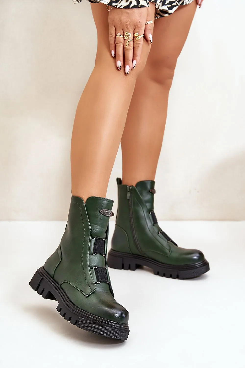TEEK - Two Tensioned Ankle Boots
