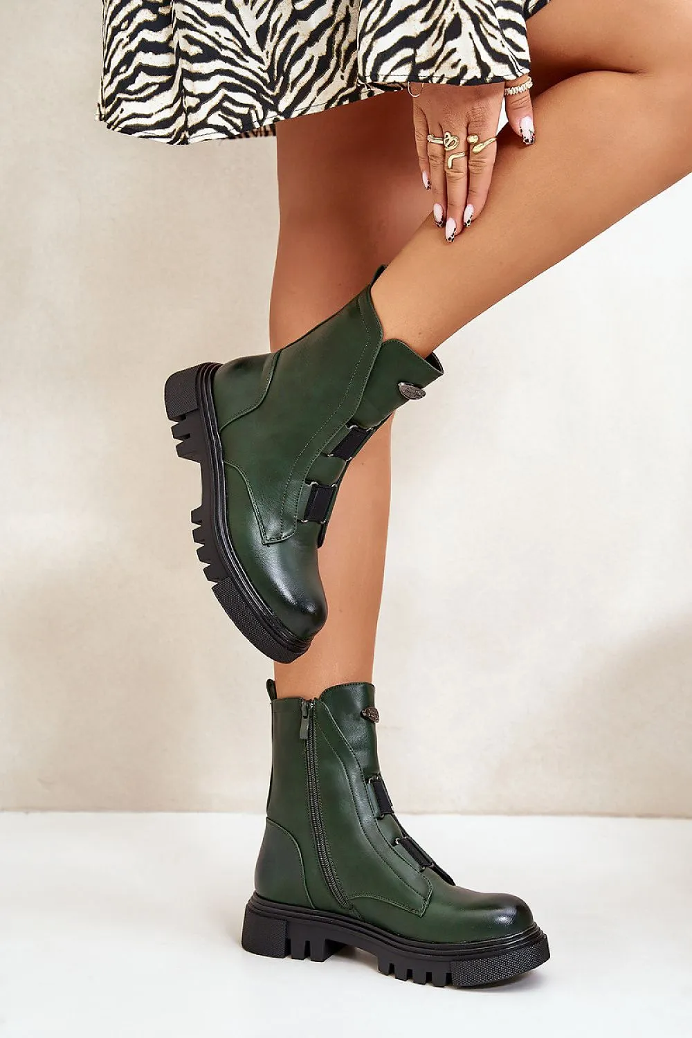 TEEK - Two Tensioned Ankle Boots