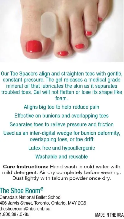The Shoe Room Toe Spacer Kit