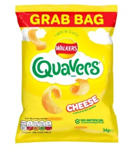 Walkers Crisps Quavers Cheese