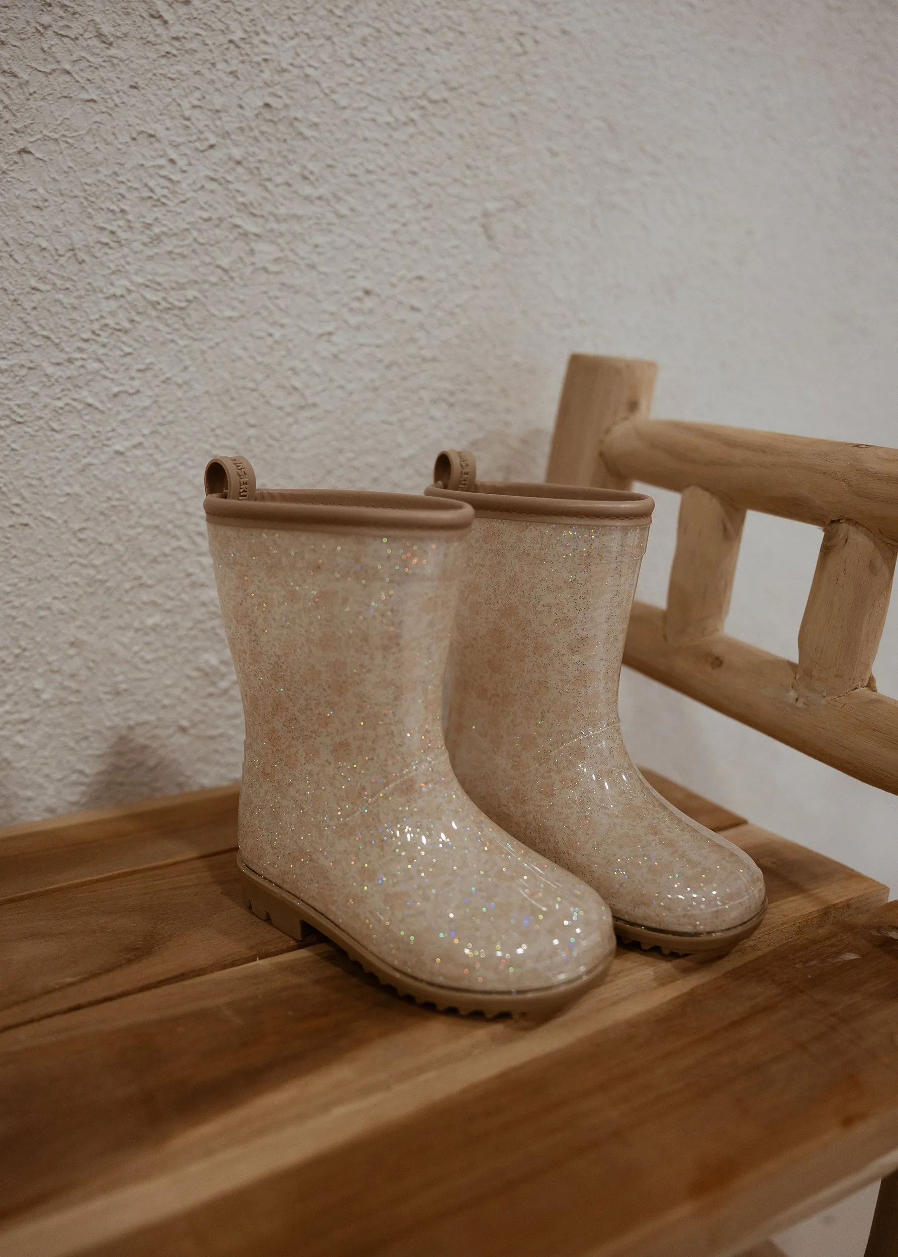 Wellies - Rain boots - Bouquet Silhouette - Glitter