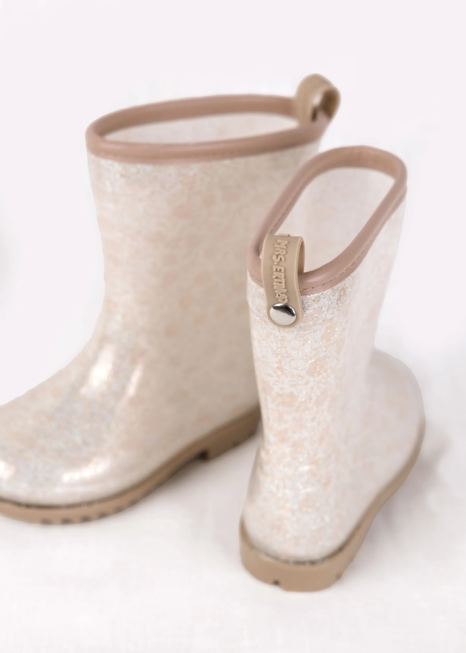 Wellies - Rain boots - Bouquet Silhouette - Glitter
